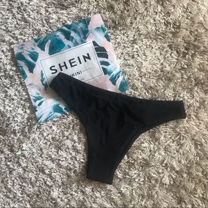 NWT SHEIN Black Bikini Bottom
